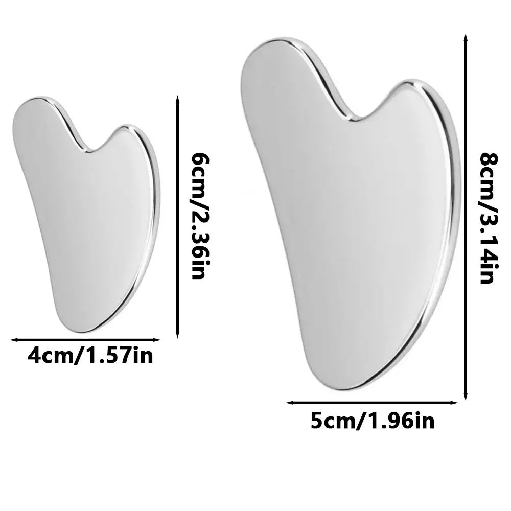 💎 SculptStone™ – Gua Sha Tool van RVS