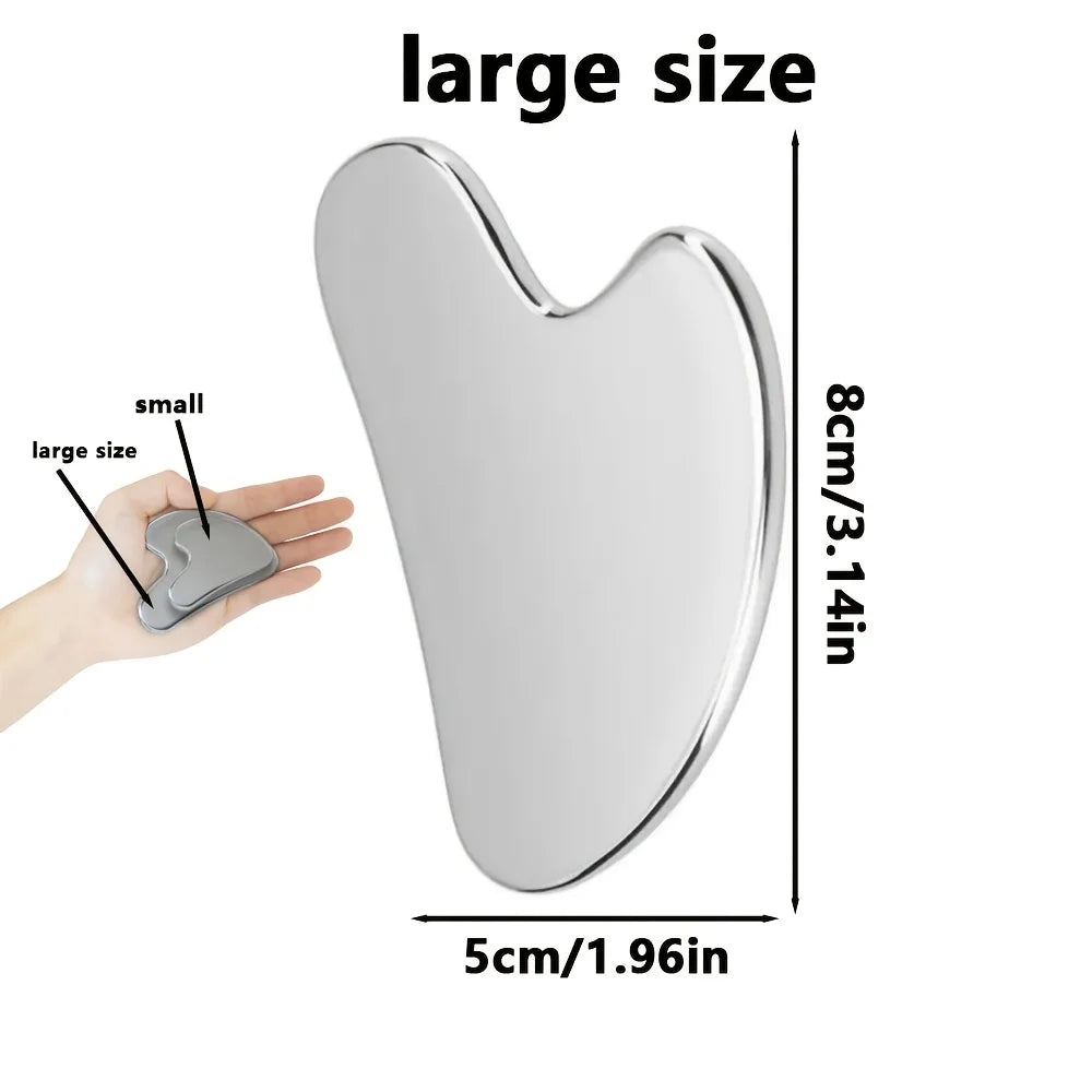 💎 SculptStone™ – Gua Sha Tool van RVS