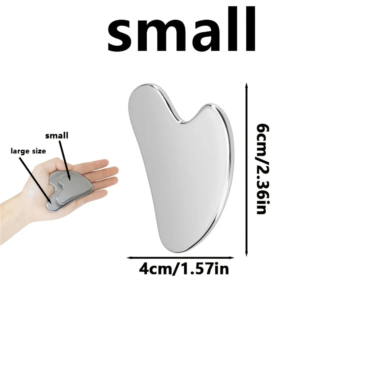 💎 SculptStone™ – Gua Sha Tool van RVS