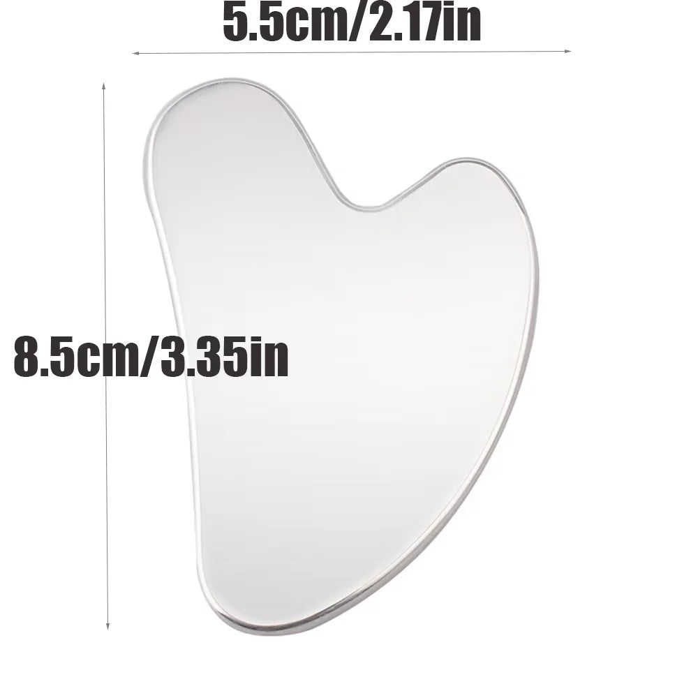 💎 SculptStone™ – Gua Sha Tool van RVS