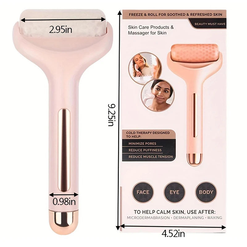 ❄️ ChillRoller™ – Verkoelende Gezichtsmassage Roller
